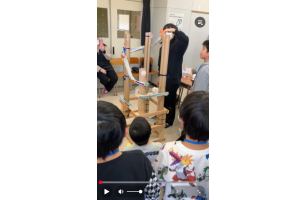 ビー玉ジェットコースターの動画